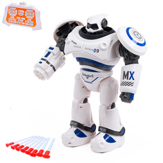 Робот интерактивный радиоуправляемый CRAZON с аккумулятором, цвет синий Zhorya