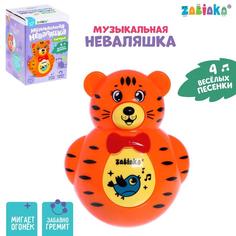 Неваляшка ZABIAKA Тигруля звуковые эффекты, в коробке Забияка