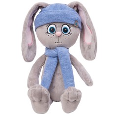 Мягкая игрушка «Зайчик Эклер в шапке и шарфике», 25 см No Brand