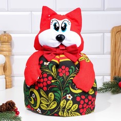 Грелка на чайник "Кот маленький", хохлома No Brand