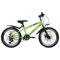 Велосипед 20" Progress Indy MD RUS, цвет светло-зеленый, размер 10.5" No Brand