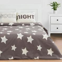 Комплект: пододеяльник и 2 наволочки Good night 143*215 см, 50*70 см - 2 шт, 100% хлопок Этель