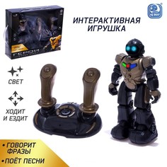 Робот радиоуправляемый Герой, русский чип, работает от аккумулятора IQ BOT