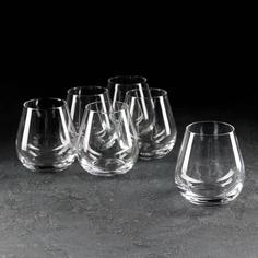 Набор стаканов для виски Columba, 380 мл, 6 шт Crystalite Bohemia