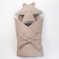 Конверт на выписку «Мишутка кофе», 3 предмета, бязь Моему малышу