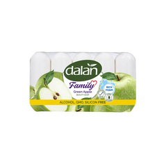 Туалетное мыло Dalan Family Soap Green Apple 75 г х 5 шт.
