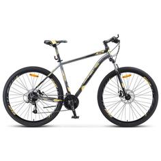 Велосипед 29" Stels Navigator-910 MD, V010, цвет чёрный/золотой, размер рамы 18,5" No Brand