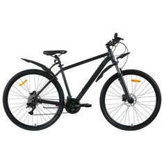 Велосипед Progress Anser HD RUS 29 , рама 17" черный матовый No Brand