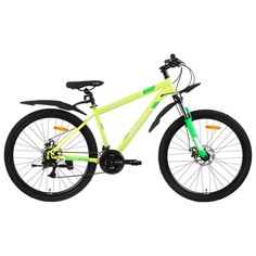 Велосипед 27,5" Progress ONNE PRO MD RUS, цвет зеленый неон, размер 17" No Brand