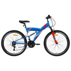 Велосипед 26" Progress Sierra FS RUS, цвет синий, размер 18" No Brand