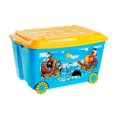 Ящик для игрушек Shantou Gepai с аппликацией на колесах 431380902