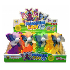 Интерактивная игрушка Junfa Toys, Вентилятор Бабочка, в ассортименте