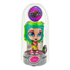 Набор Lukky Doll Нина Неон Instaglam Кукла с 2 аппликаторами и косметикой 12 см