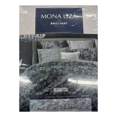Комплект постельного белья Mona Liza Frosty 2-спальный сатин серый