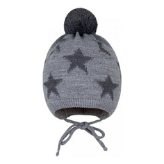 Шапка детская Чудо-кроха, серый, р. 44
