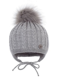 Шапка детская Чудо-кроха, серый, р. 50