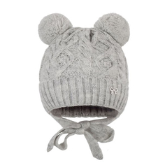 Шапка детская Чудо-кроха, сетло-серый, р. 52