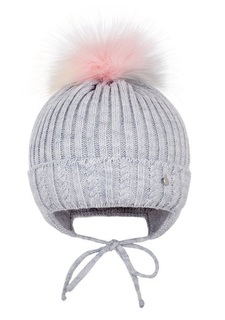 Шапка детская Чудо-кроха, серый, р. 50