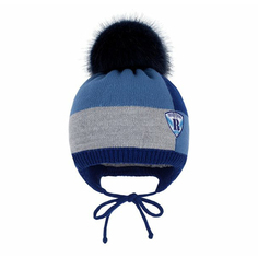 Шапка детская Чудо-кроха, синий, р. 50