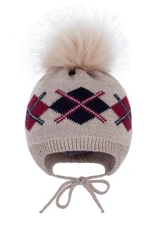 Шапка детская Чудо-кроха, бежевый, р. 52