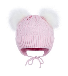 Шапка детская Чудо-кроха, розовый, р. 46