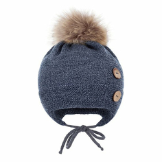 Шапка детская Чудо-кроха, серый, р. 52