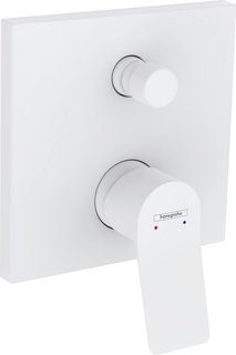 Встраиваемый смеситель для ванны Hansgrohe Vivenis белый матовый 75415700