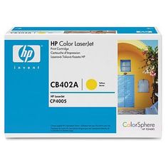 Картридж для лазерного принтера HP 642A (CB402A) желтый, оригинал