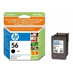 Картридж для струйного принтера HP 56 (C6656AЕ) черный, оригинал