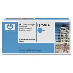 Картридж для лазерного принтера HP 503А (Q7581A) голубой, оригинал