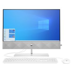 Моноблок HP Pavilion 24-k0013ur White (14Q34EA)
