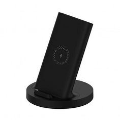 Беспроводное зарядное устройство Xiaomi Mi Wireless Charging Stand 20W black RU EAC