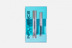 Подарочный набор Тушь + гель для бровей Influence Beauty