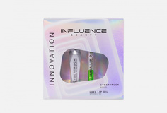 Подарочный набор Тушь + двухфазное масло для губ Influence Beauty