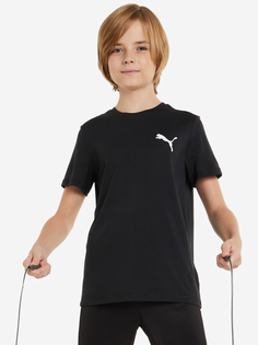 Футболка для мальчиков PUMA Active Small Logo, Черный, размер 153-164