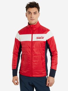 Куртка утепленная мужская Swix Surmount, Красный, размер 52