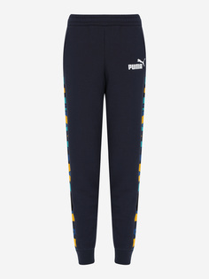Брюки для мальчиков PUMA Ess+ Camo, Синий, размер 141-152