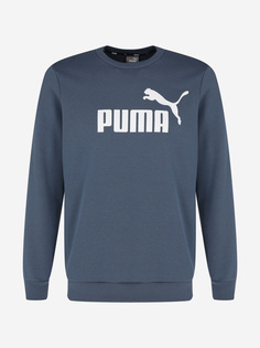 Свитшот мужской PUMA ESS Big Logo Crew, Серый, размер 46-48