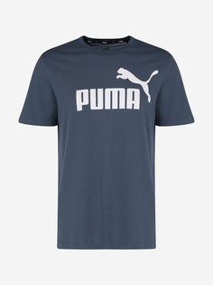 Футболка мужская PUMA ESS Logo, Серый, размер 44-46