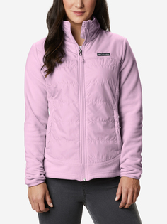 Джемпер флисовый женский Columbia Basin Butte Fleece Full Zip, Фиолетовый, размер 50
