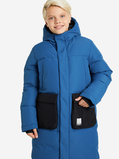 Пальто утепленное для мальчиков Termit, Синий, размер 158