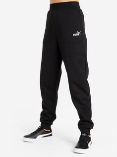 Брюки женские PUMA ESS+ Embroidery, Черный, размер 42-44