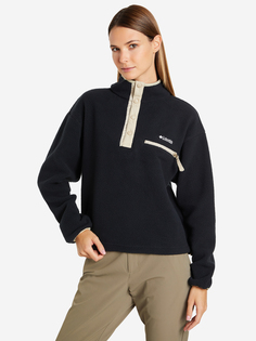 Джемпер флисовый женский Columbia Icons Helvetia Scenic Fleece, Черный, размер 48