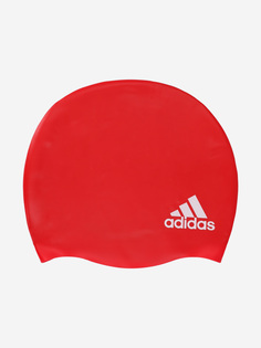 Шапочка для плавания детская adidas 3-Stripes, Красный, размер Без размера