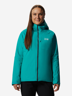 Куртка утепленная женская Mountain Hardwear Stretch Ozonic, Зеленый, размер 44