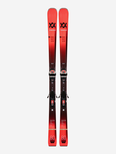 Горные лыжи Volkl Deacon 80 + Marker Lowride XL 13 FR, Красный, размер 167