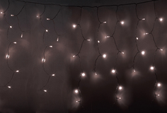 Гирлянда Neon-Night Айсикл 2.4x0.6m 88 LED Warm-White 255-056
