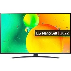 Телевизор LG 50NANO766QA синяя сажа 4K Ultra HD 60Hz DVB-T DVB-T2 DVB-C DVB-S DVB-S2 USB WiFi Smart TV