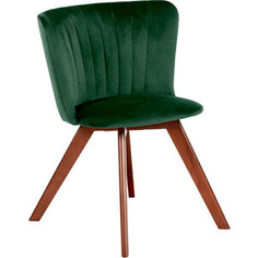 Стул Bradex Bella зеленый, темный орех (RF 0071)