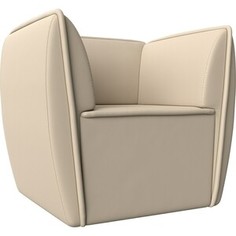 Кресло Лига Диванов Бергамо экокожа бежевый (112021)